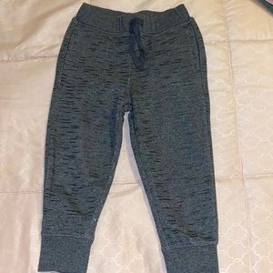 Baby gap Dark gray colorful shimmer joggers